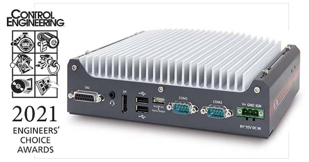 Neousys Nuvo-7531 Wins Control Engineering Engineers' Choice Award