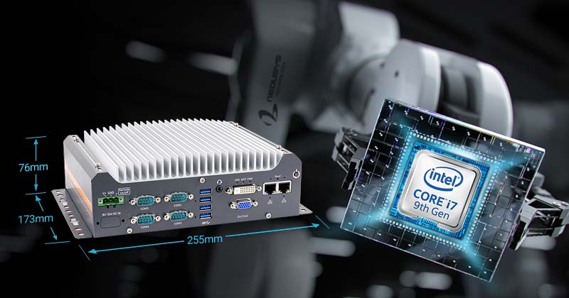 Neousys Technology Launches Nuvo-7501 Series - A Cost-effective Compact  Fanless Embedded Computer with Intel ®9th/8th-Gen Core™ Processor