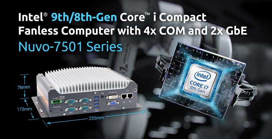 Nuvo-7501/7505D: Fanless, Big Performance, Small Footprint